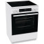 Плита Gorenje GECS6C70WC, стеклокерамическая