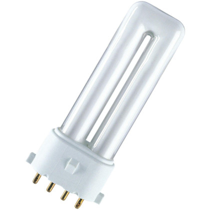 Лампа люминесцентная компакт. DULUX S/E 9W/840 2G7 OSRAM