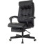 Кресло VB_EChair 624 PU PM черный эко.кожа  подст.для ног