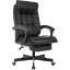 Кресло VB_EChair 624 PU PM черный эко.кожа  подст.для ног