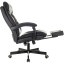 Кресло VB_EChair 624 PU PM черный эко.кожа  подст.для ног