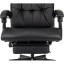 Кресло VB_EChair 624 PU PM черный эко.кожа  подст.для ног