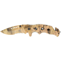 Нож складной Stinger, 95 мм, (песоч камуфляж),рукоять: алюм(песоч камуфляж)