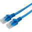 Патч-корд UTP Cablexpert PP10-5M/B кат.5e, 5м, литой, (синий)