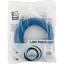 Патч-корд UTP Cablexpert PP10-5M/B кат.5e, 5м, литой, (синий)