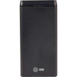 Внешний аккумулятор Cactus CS-PBFSFT-10000 10000mAh 2.1A 2xUSB черный