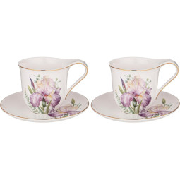 Набор чайный Lefard Irises на 2 пер. 4 пр. 275 мл, 590-480