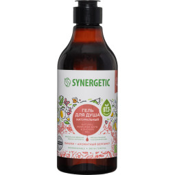 Гель для душа Synergetic Пачули и ароматный бергамот, 380мл