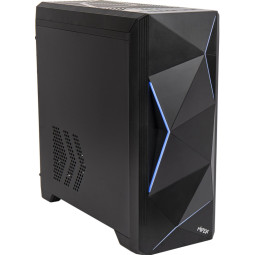 Корпус Hiper A68 черный без БП mATX 1x80mm 1x92mm 2xUSB2.0 1xUSB3.0 audio