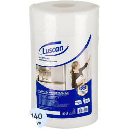 Салфетки хозяйственные Luscan спанлейс 45г/м2, 25,5х20,5см, 140л/рул