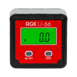 Уклономер (компактный электронный уровень) RGK U-66 (776080)