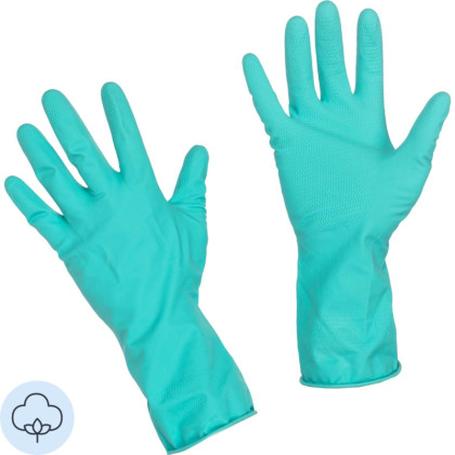 Перчатки резиновые Paclan Practi Extra Dry 407331 р.S