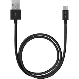 Кабель Deppa USB - micro USB, 3м, черный