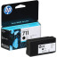 Картридж струйный HP 711 CZ133A чер. пов.емк. для DgnJ T120/520
