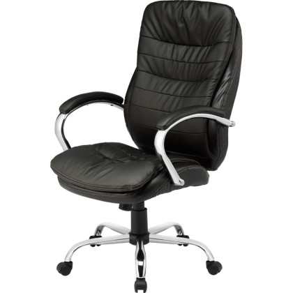 Кресло BN_Dp_Руководителя EChair-515 RT рецикл.кожа черный