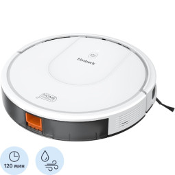 Робот-пылесос с Wi-Fi Timberk T-VCR-53WI-TBN, 28Вт, 0,25л, белый