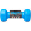 Гантель виниловая STARFIT DB-101 2,5 кг, синий., ЦБ-00001449
