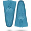 Ласты тренировоч. Atemi classic fins, силик. бирюзTKF1GN(31-32),00-00010091