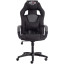 Кресло UT_DRIVER (22) 36-6/TW-12 кож/зам/ткань, черный/серый