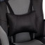 Кресло UT_DRIVER (22) 36-6/TW-12 кож/зам/ткань, черный/серый