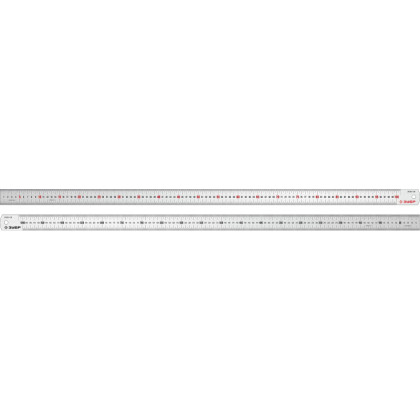 Линейка усиленная нержавеющая ЗУБР  Про-100, длина 1.0 м (34280-100)