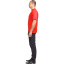 Футболка (160 г.) с кор.рукавом красн.(XXXL)