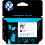Картридж струйный HP 711 CZ135A пурп. для DgnJ T120/520 (3шт/уп)