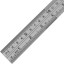 Линейка металлическая 30см Attache  (12х1 )