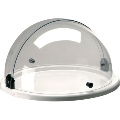 Поднос для подачи d= 38 см. пластик, с крышкой Roll-Top Abert , 43533