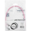 Патч-корд UTP Cablexpert PP12-0.25M/RO кат.5e, 0.25м, розовый