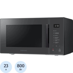 Микроволновая печь Samsung (MS23T5018AC/BW) 23л. 800Вт антрацит