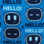 Рюкзак Комус Класс Robot Hello, 1 отд., 1 карман
