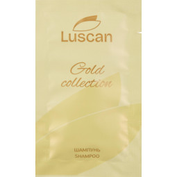 Шампунь Luscan Gold Collection, саше 10мл,500шт/уп