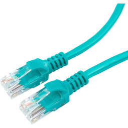 Патч-корд UTP Cablexpert PP12-0.5M/G кат.5e, 0.5м, зелёный