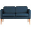Диван _ХД Finsoffa NODVEN Lounge 2-М. тк.рогожка Apollo, Navy синий