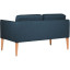 Диван _ХД Finsoffa NODVEN Lounge 2-М. тк.рогожка Apollo, Navy синий