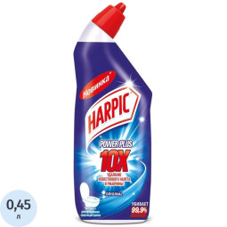 Средство для сантехники Harpic Power Plus Original дезинфицирующее 450мл