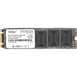SSD накопитель Netac N535N M.2 2280 SATA 3D NAND 256GB(NT01N535N-256G-N8X)