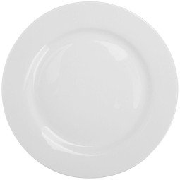 Тарелка мелкая 8&#039;&#039; 200мм, белая, фарфор, Chan Wave Classic 10шт/уп фк0130