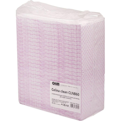 Материал протирочный нетканый Celina clean CLNR60 красный 24,5х42см 150л/уп