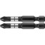Бита KRAFTOOL Impact Pro PH2, 50мм, тип Е, 2шт/уп (26191-2-50-S2)