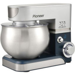 Миксер Pioneer MX322 blue marine, планетарный, 1000 Вт
