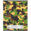 Тетрадь общая А5 96л №1School Military,клет,скреп., ВД-лак
