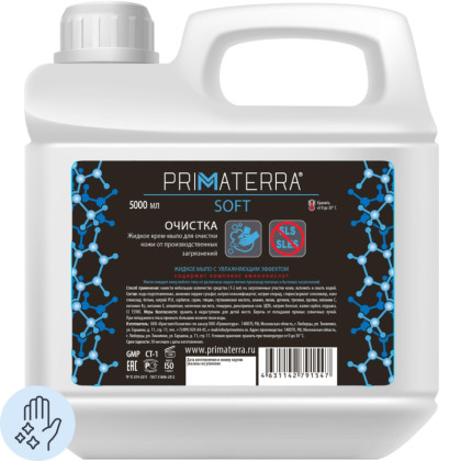 Крем-мыло SOFT Primaterra (канистра 5000 мл)