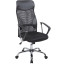 Кресло BN_Dt_Руководителя EChair-506 TPU net к/з черный, сетка,