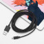 Кабель Deppa USB-microUSB, 1.2м, черный