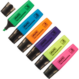 Набор текстовыделителей Attache Colored 1-5мм набор 6цв