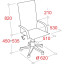 Кресло BN_Fc_Руководителя Echair-528 ML кожа черная, алюминий