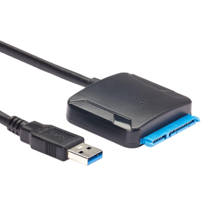 Кабель адаптер USB3.0 ---SATA III 2.5/3,5+SSD, VCOM &lt;CU816