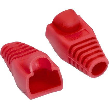 Колпачок ExeGate BC45-100-RD, RJ-45, красный (уп. 100шт.) (EX292851RUS)